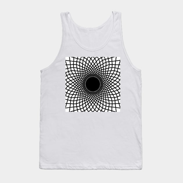 lines mandala Tank Top by Fast Art